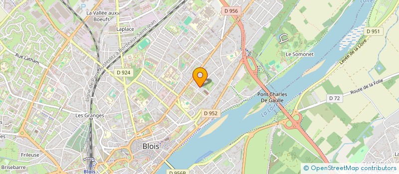 localisation de l'entreprise MONSIEUR MAXIME ORIEUX  BLOIS