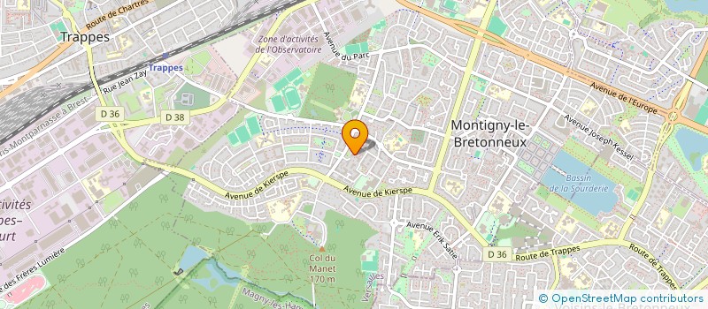 localisation de l'entreprise MONSIEUR MAXIME ORLHAC à MONTIGNY-LE-BRETONNEUX
