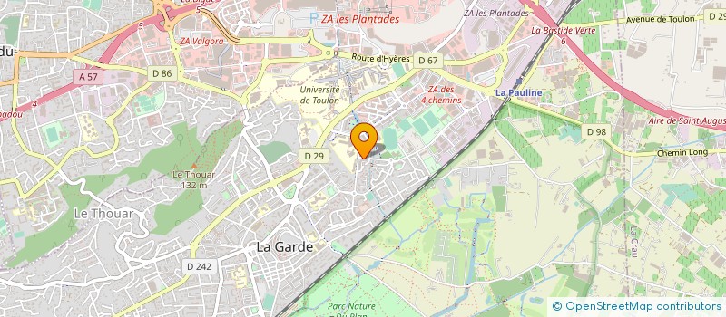 localisation de l'entreprise MONSIEUR MAXIME ORTEGA à CARNOULES
