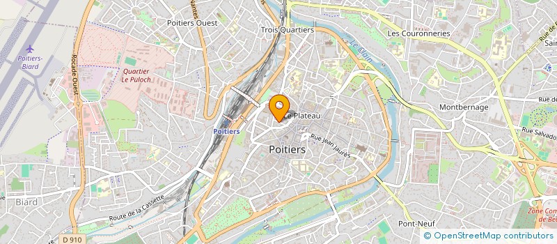 localisation de l'entreprise MONSIEUR MAXIME ORTS à POITIERS
