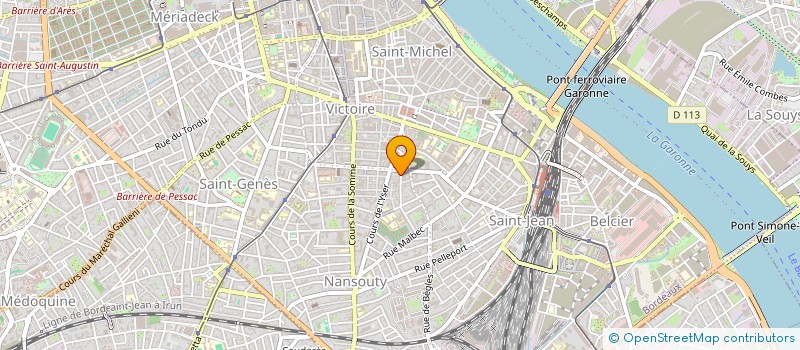 localisation de l'entreprise MONSIEUR MAXIME ORVEN  BORDEAUX