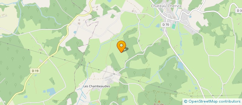 localisation de l'entreprise MONSIEUR MAXIME OUINAS à CHATEAU-CHERVIX