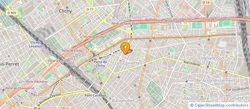 localisation de l'entreprise MONSIEUR MAXIME PAGES  PARIS