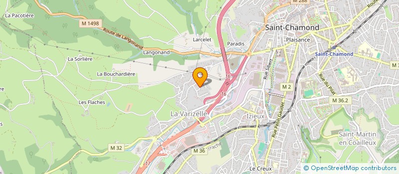 localisation de l'entreprise MONSIEUR MAXIME PALMA à SAINT-CHAMOND