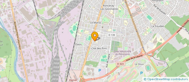 localisation de l'entreprise MONSIEUR MAXIME PAPILLON  LE MANS