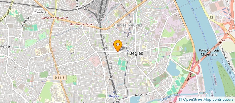 localisation de l'entreprise MONSIEUR MAXIME PAPIN à BEGLES