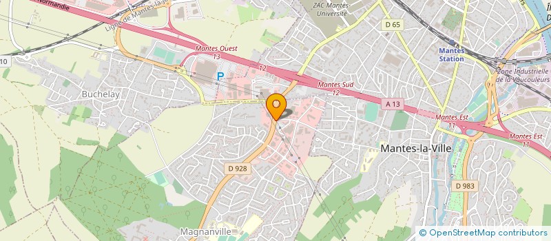 localisation de l'entreprise MONSIEUR MAXIME PAPON  MAGNANVILLE