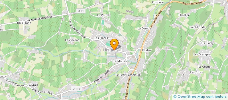 localisation de l'entreprise MONSIEUR MAXIME PAQUELET  SAINT-BERNARD