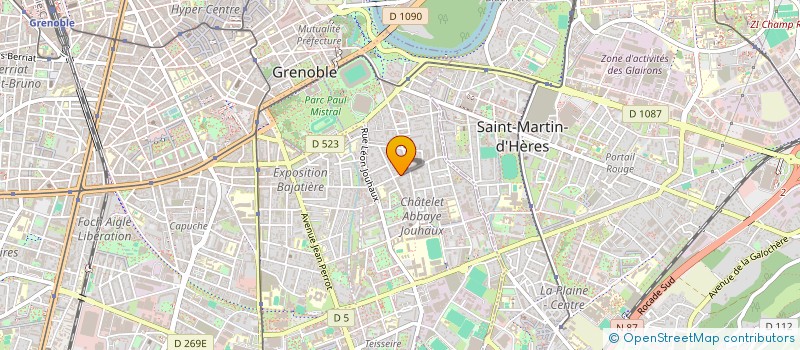 localisation de l'entreprise MONSIEUR MAXIME PARAVY à GRENOBLE