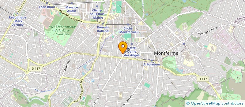 localisation de l'entreprise MONSIEUR MAXIME PARENT DU CHATELET à MONTFERMEIL