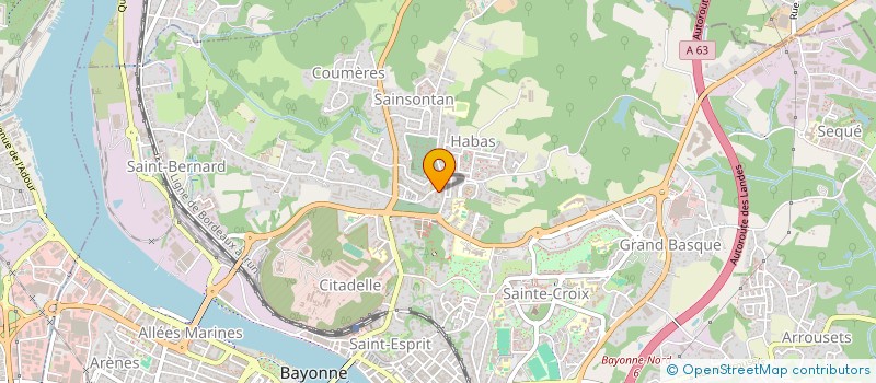 localisation de l'entreprise MONSIEUR MAXIME PARIS  BAYONNE