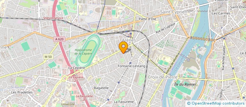 localisation de l'entreprise MONSIEUR MAXIME PASCAL  TOULOUSE