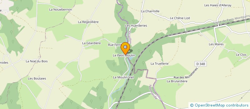 localisation de l'entreprise MONSIEUR MAXIME PASCAL à BRETONCELLES