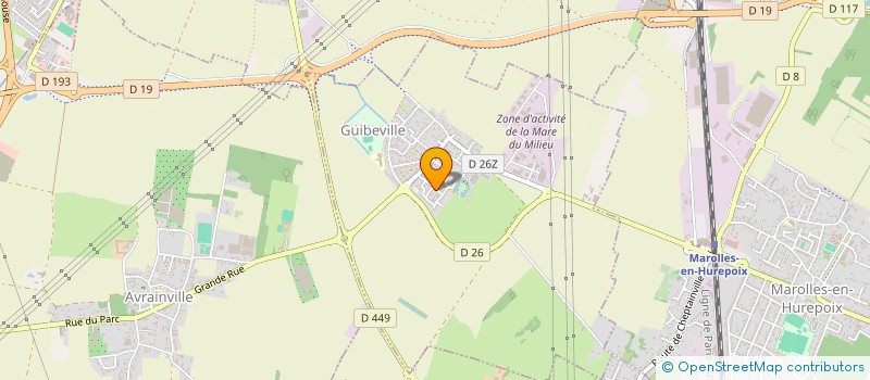 localisation de l'entreprise MONSIEUR MAXIME PAUL SCHMITT à GUIBEVILLE