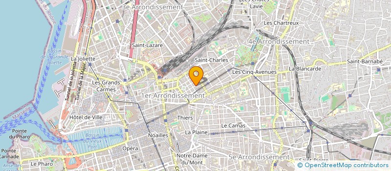 localisation de l'entreprise MONSIEUR MAXIME PAULET à MARSEILLE