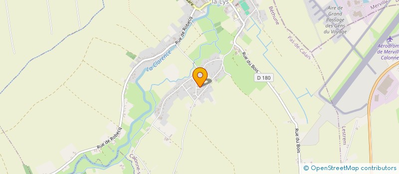 localisation de l'entreprise MONSIEUR MAXIME PAVY  CALONNE-SUR-LA-LYS