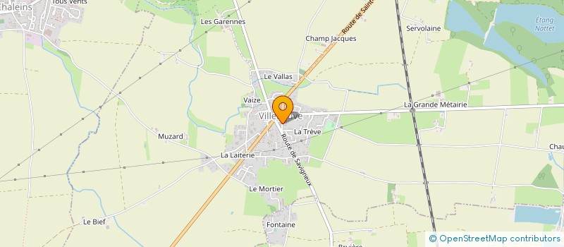 localisation de l'entreprise MONSIEUR MAXIME PEAUD  VILLENEUVE