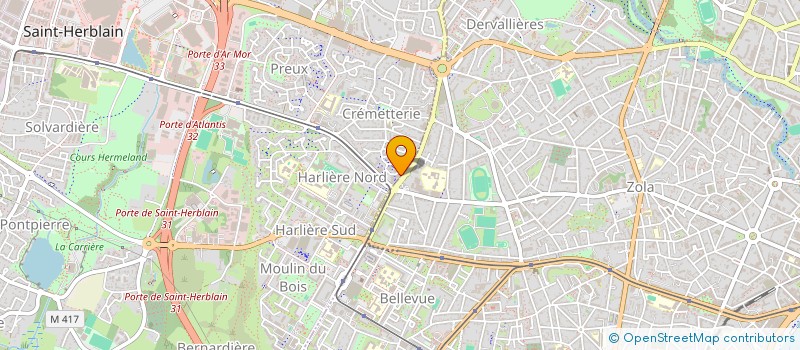 localisation de l'entreprise MONSIEUR MAXIME PEGER  SAINT-HERBLAIN