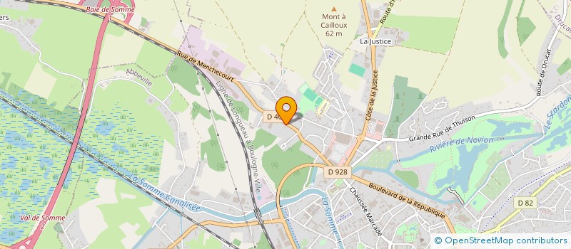 localisation de l'entreprise MONSIEUR MAXIME PELEMAN à ABBEVILLE
