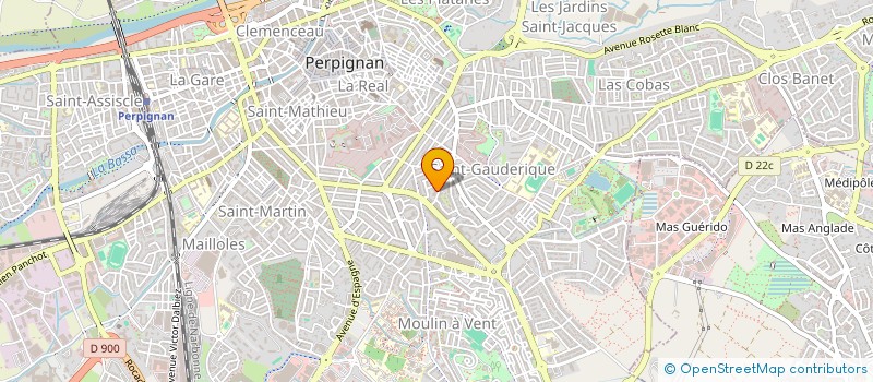 localisation de l'entreprise MONSIEUR MAXIME PELISSIER  PERPIGNAN