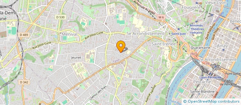 localisation de l'entreprise MONSIEUR MAXIME PELLIER à LYON