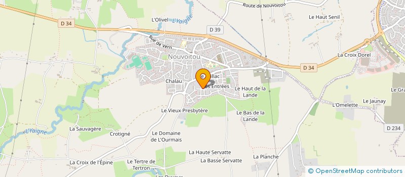 localisation de l'entreprise MONSIEUR MAXIME PENFORNIS à NOUVOITOU