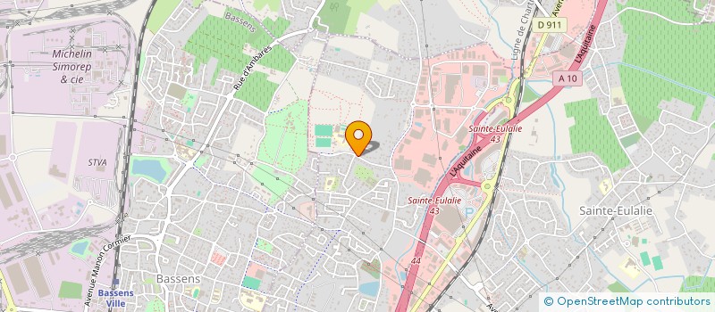 localisation de l'entreprise MONSIEUR MAXIME PERCHER  CARBON-BLANC