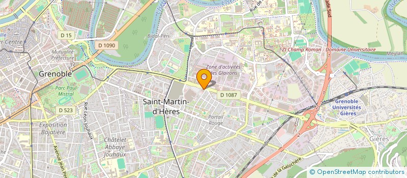 localisation de l'entreprise MONSIEUR MAXIME PERIER  SAINT-MARTIN-D'HERES