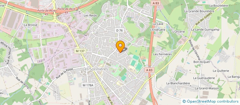localisation de l'entreprise MONSIEUR MAXIME PERIO à LES SORINIERES