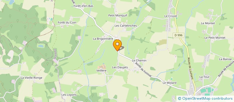 localisation de l'entreprise MONSIEUR MAXIME PERRET  MARBOZ