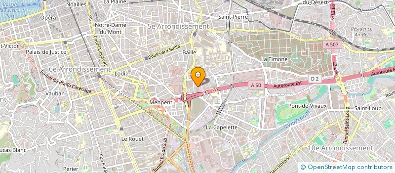 localisation de l'entreprise MONSIEUR MAXIME PERRIN à MARSEILLE