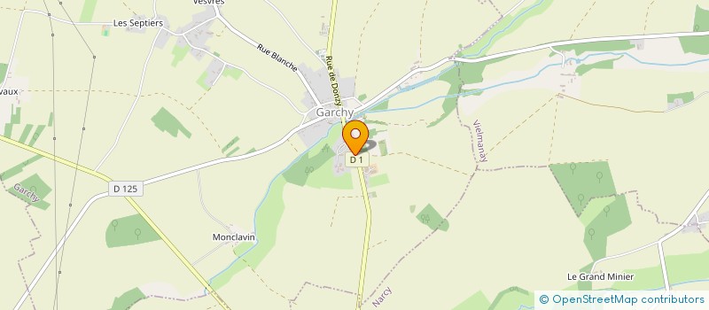 localisation de l'entreprise MONSIEUR MAXIME PERRODI  GARCHY