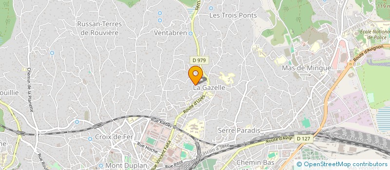 localisation de l'entreprise MONSIEUR MAXIME PERROTEY  NIMES