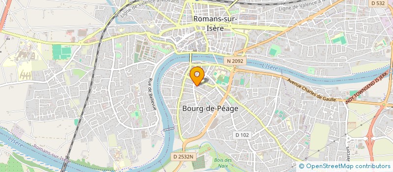 localisation de l'entreprise MONSIEUR MAXIME PERRUSSET à BOURG-DE-PEAGE