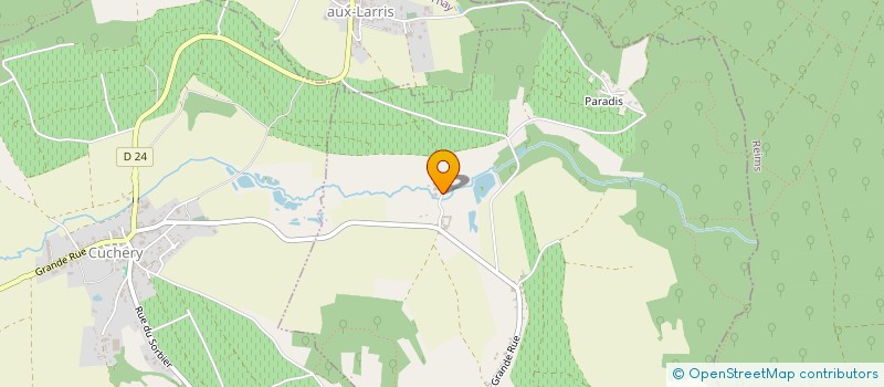 localisation de l'entreprise MONSIEUR MAXIME PERTUISOT  DAMERY