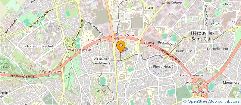 localisation de l'entreprise MONSIEUR MAXIME PESCHET à CAEN