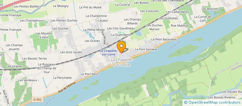 localisation de l'entreprise MONSIEUR MAXIME PETIBON  LA CHAPELLE-SUR-LOIRE