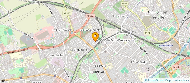localisation de l'entreprise MONSIEUR MAXIME PETIT à LAMBERSART