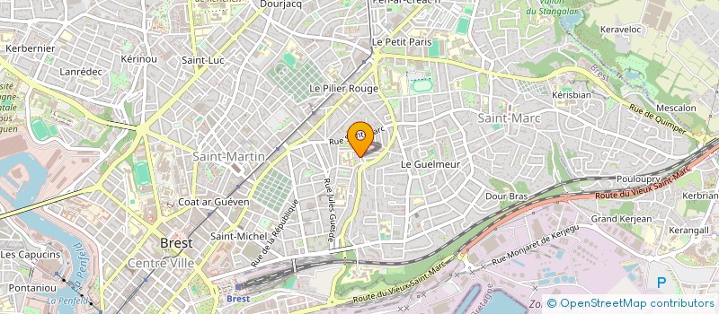 localisation de l'entreprise MONSIEUR MAXIME PIAZZOLA à BREST
