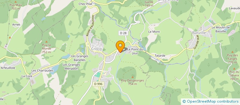 localisation de l'entreprise MONSIEUR MAXIME PICARD  CROCQ