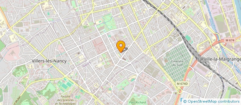 localisation de l'entreprise MONSIEUR MAXIME PICOT  NANCY