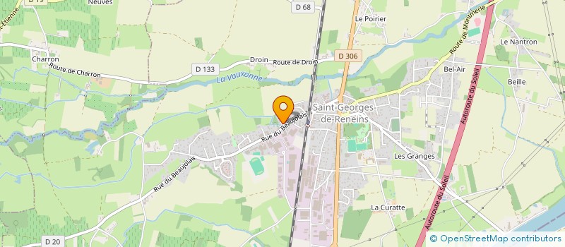 localisation de l'entreprise MONSIEUR MAXIME PIERI  SAINT-GEORGES-DE-RENEINS