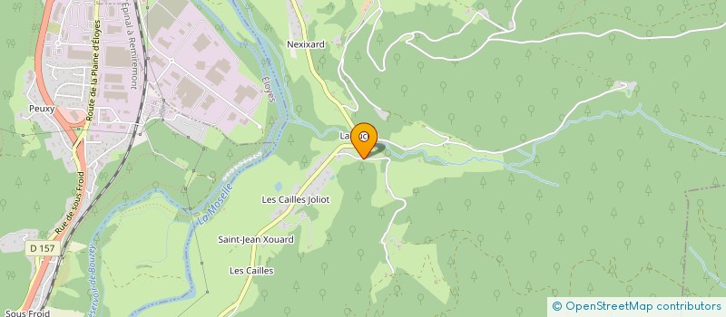 localisation de l'entreprise MONSIEUR MAXIME PIERREL à SAINT-ETIENNE-LES-REMIREMONT