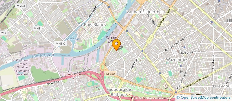 localisation de l'entreprise MONSIEUR MAXIME PIERRU  LILLE