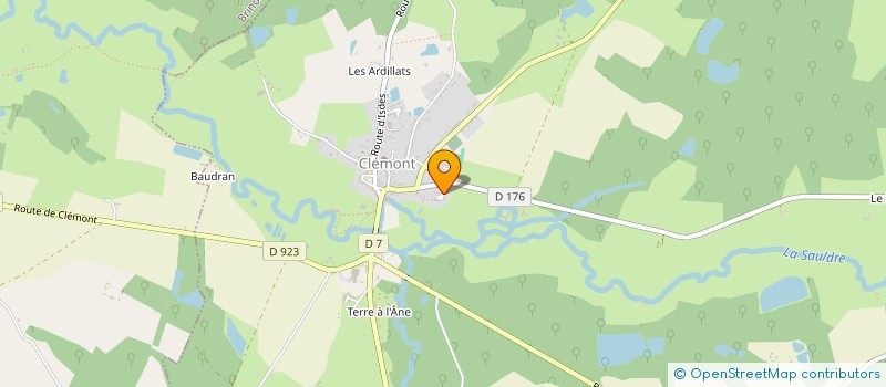 localisation de l'entreprise MONSIEUR MAXIME PINON  CLEMONT