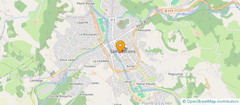 localisation de l'entreprise MONSIEUR MAXIME PIQUEMAL à SAINT-GIRONS