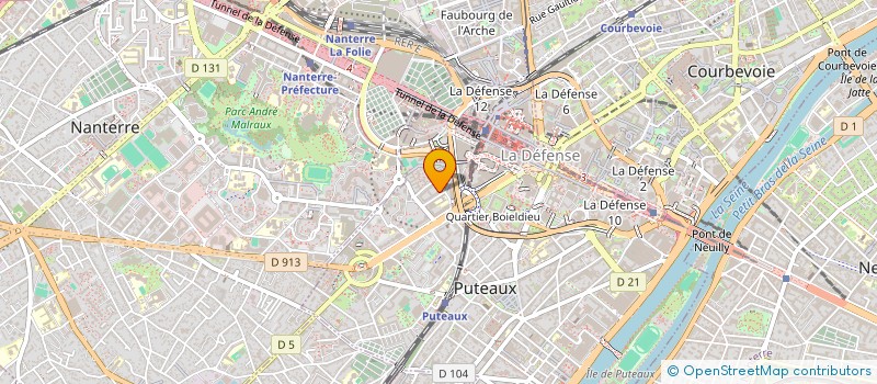 localisation de l'entreprise MONSIEUR MAXIME PITROU à PUTEAUX