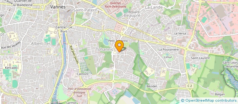 localisation de l'entreprise MONSIEUR MAXIME PITUSSI à VANNES