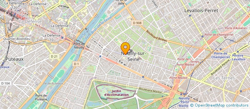 localisation de l'entreprise MONSIEUR MAXIME PLANCHON à NEUILLY-SUR-SEINE