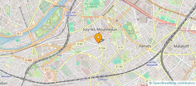 localisation de l'entreprise MONSIEUR MAXIME PLANQUART à ISSY-LES-MOULINEAUX